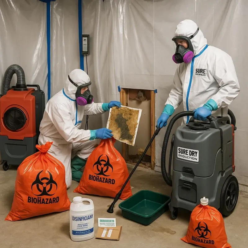 Contaminated Water Handling Protocols process in Glencoe, IL