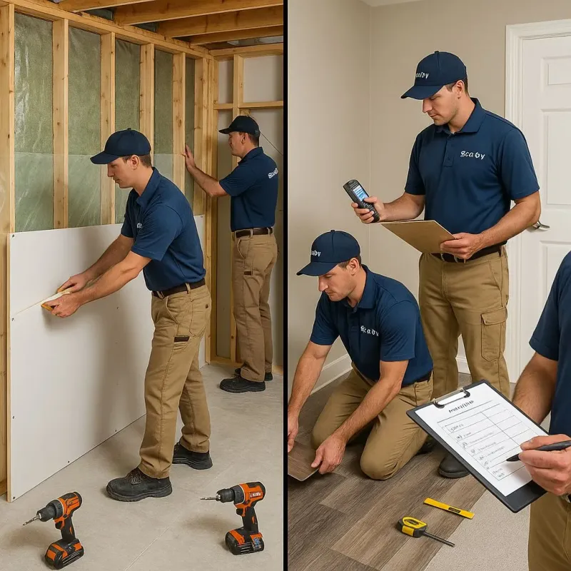 Repairs and Reconstruction process in Glencoe, IL